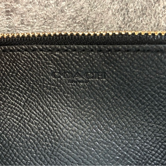 Coach Crossbody Bronze Wallet with Detachable Long Chain Strap NWT - Picture 6 of 10